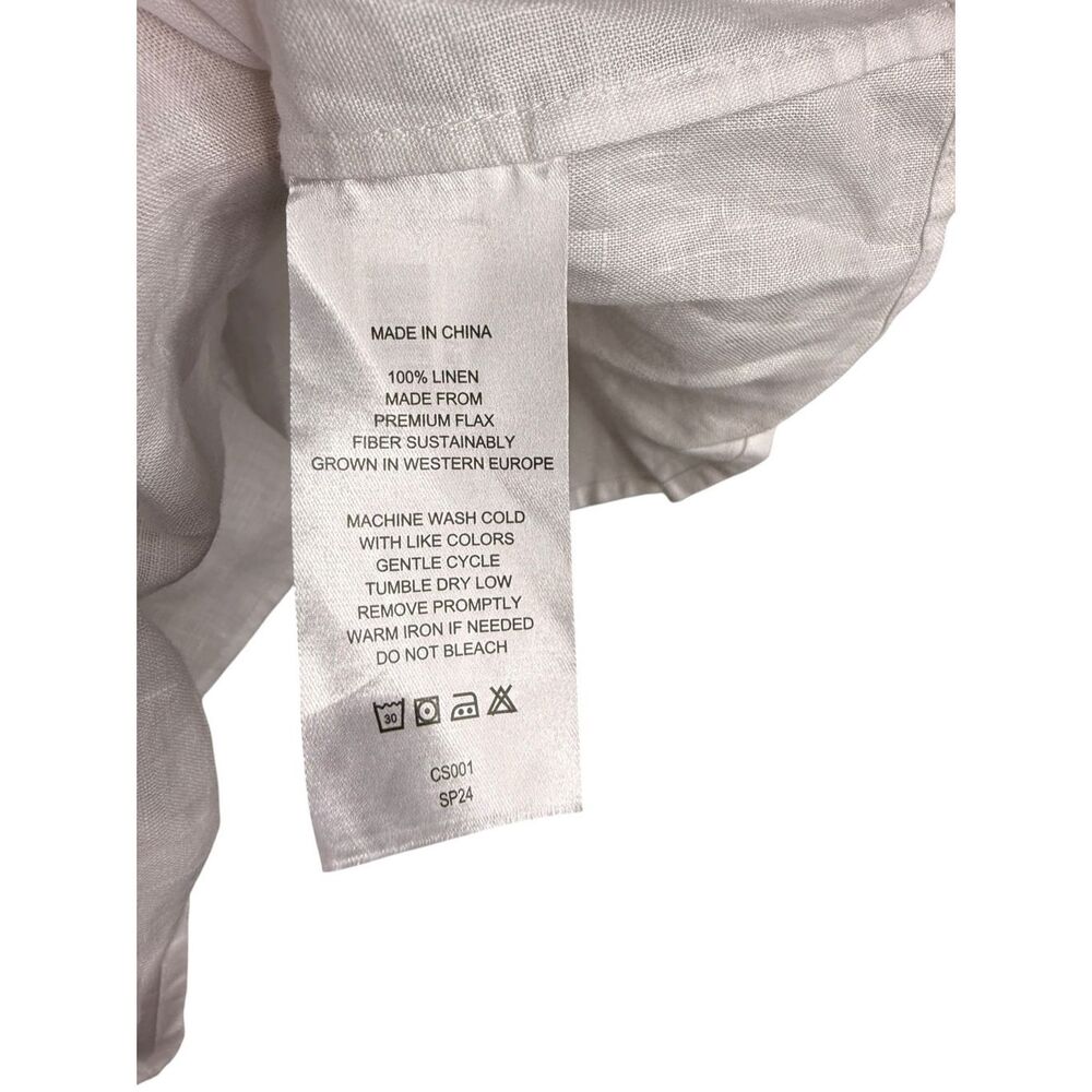 Quince Cream Linen-Look Layered Square-Neck Tank - Picture 9 of 10